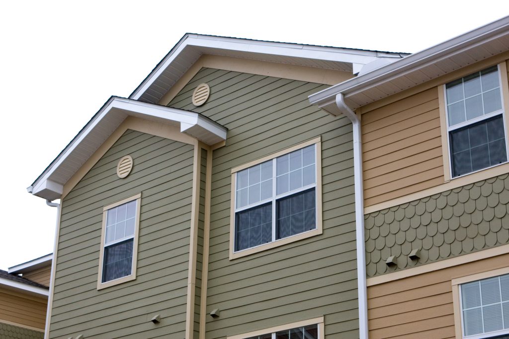 vinyl siding and windows on a vinyl home